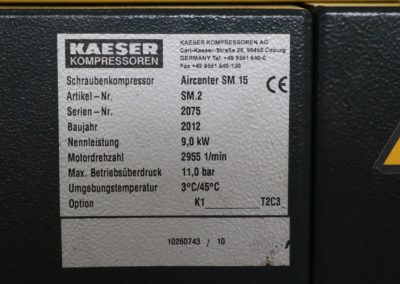 Schraubenkompressor Kaeser Aircenter SM 15-11 | Bild 12
