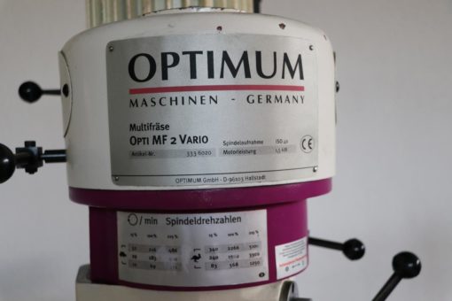 Multifräse Optimum OPTImill MF 2 Vario DPA | Bild 2