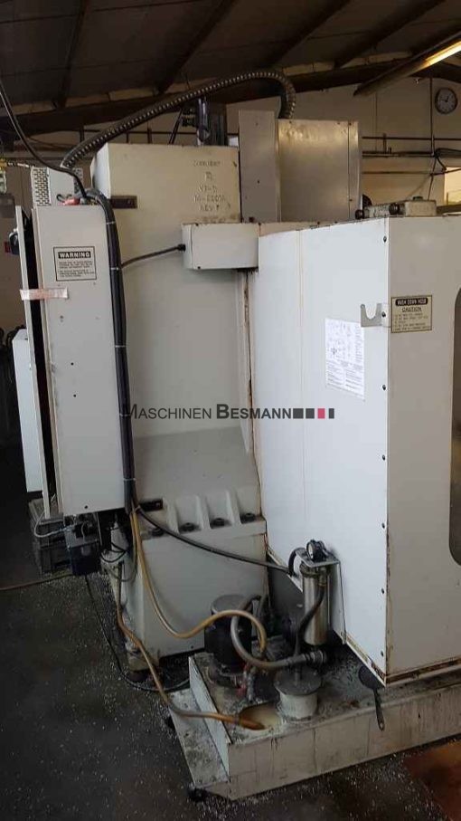 CNC Vertikalfräsmaschine Mikron Haas VCE 1250 4. Achse