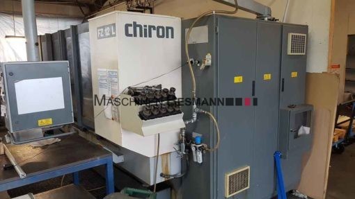 CNC Vertikalfräsmaschine Chiron FZ 12 L+ 4.Achse