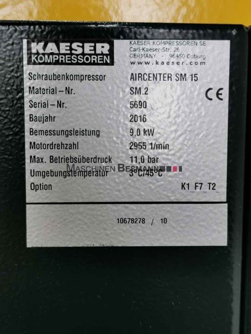 kaeser-aircenter-sm-15-schraubenkompressor-gebraucht-bj-2016