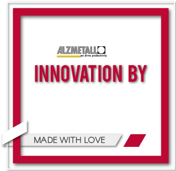 Bestes Qualitätssiegel: Innovation durch Alzmetall. Alzmetall Maschinen wurden mit Liebe im Detail gefertigt. 