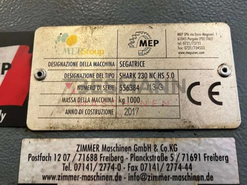 mep-shark-230-nc-hs-5-0-metallbandsaege-vollautomat-2017