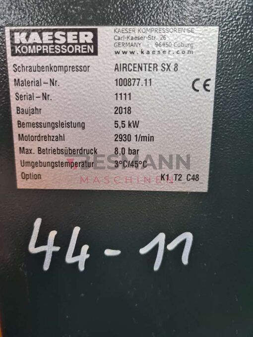 kaeser-aircenter-sx8-8-schraubenkompressor-2018
