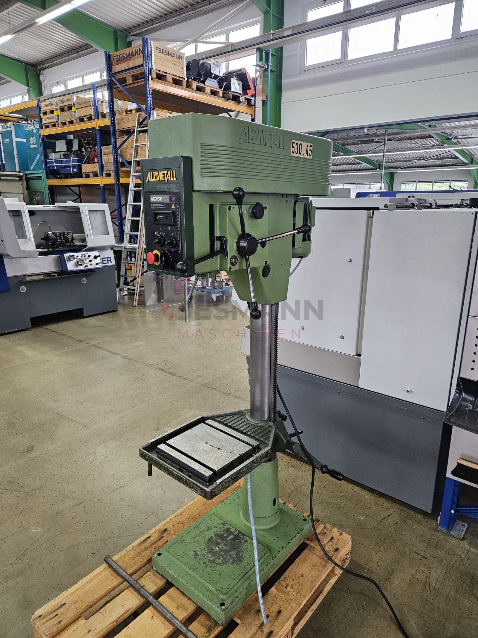 Alzmetall AX3SV Säulenbohrmaschine - Foto 7