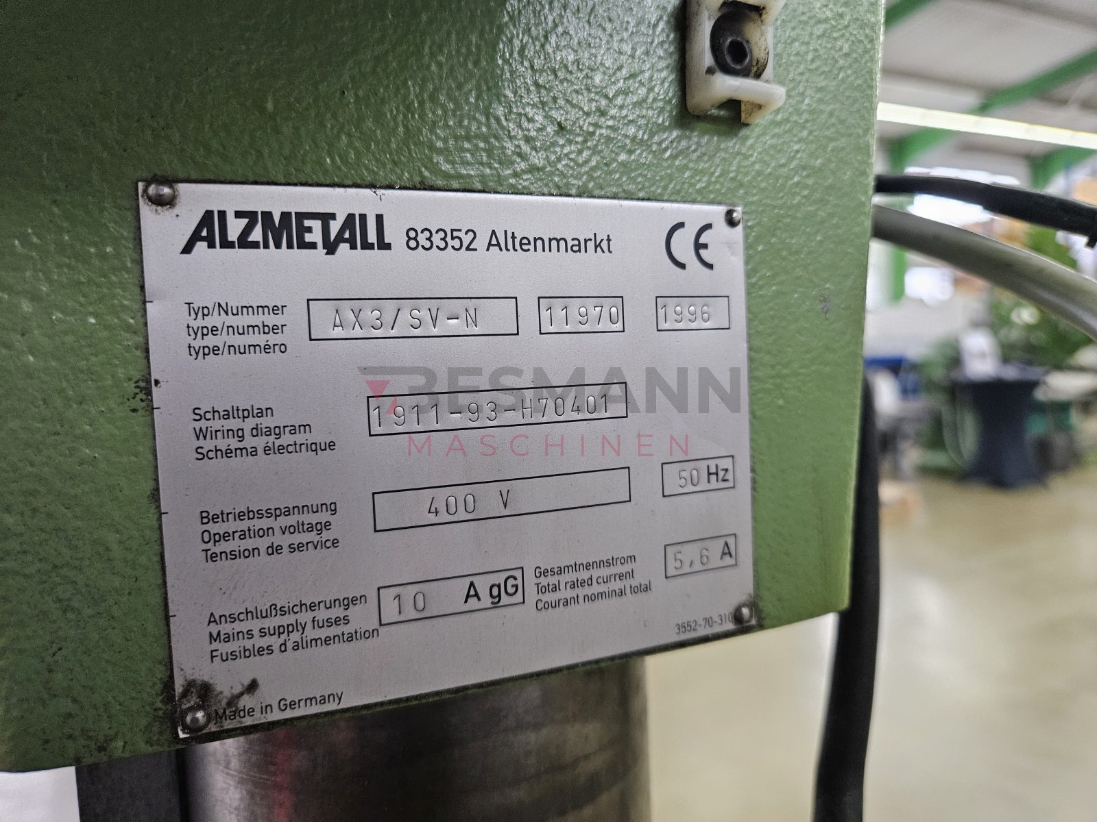 Alzmetall AX3SV Säulenbohrmaschine - Foto 8